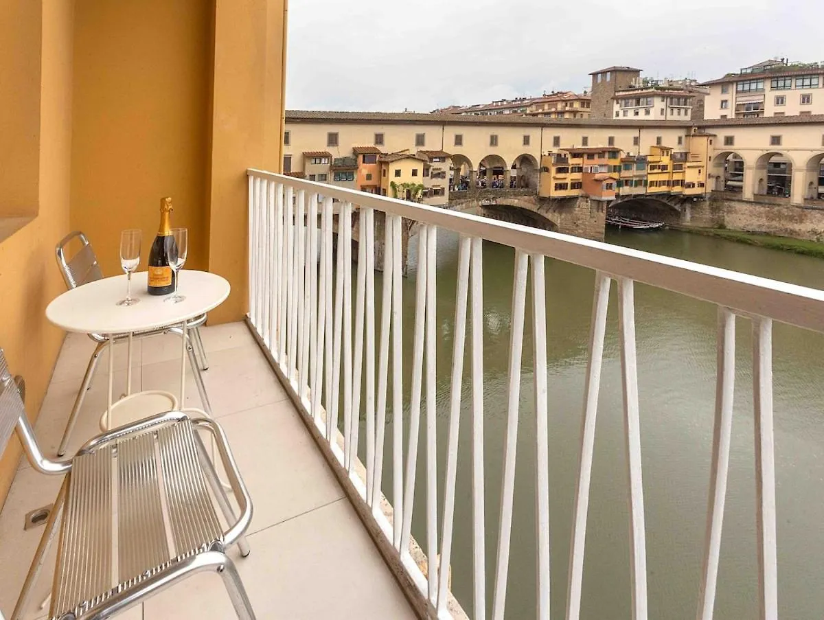 Ponte Vecchio View Open Space Florence Apartment