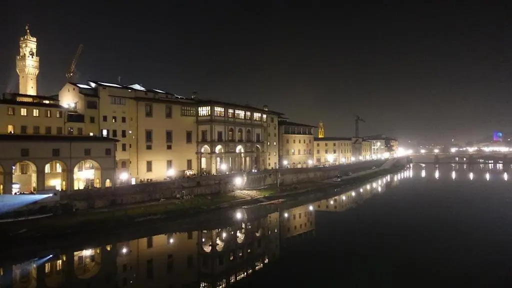 Ponte Vecchio View Open Space Florence Apartment